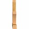 Ekena Millwork Redmond Rough Sawn Timber Gable Bracket, Western Red Cedar, 84"W x 49"H x 6"D x 6"F, 14/12 Pitch GBW084X49X0606RED00RWR - alternate 2